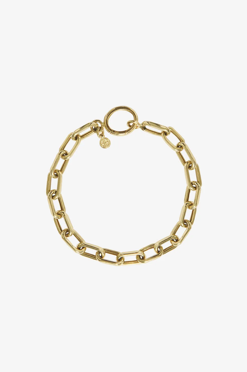 Link Bracelet - 14k Gold sold by Anine Bing