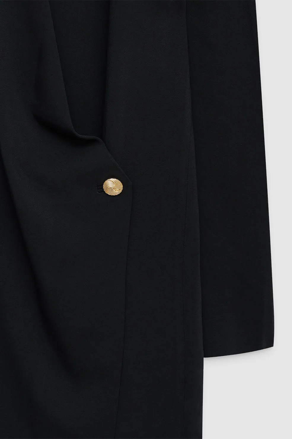 Venice Long Sleeve Mini Dress - Black sold by Anine Bing product image thumbnail 4