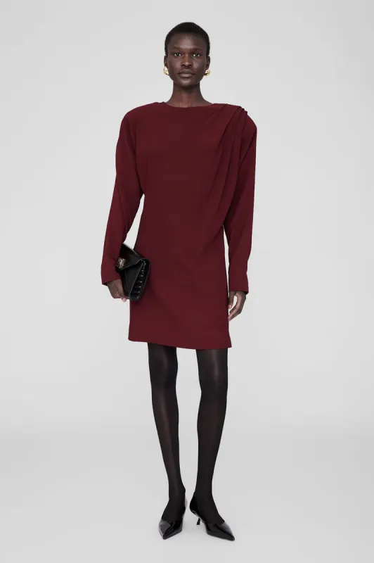 Haven Dress - Cabernet sold by Anine Bing