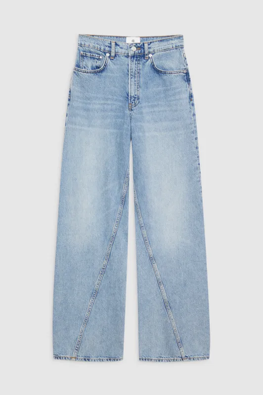 Brie Jean - Pale Azure sold by Anine Bing