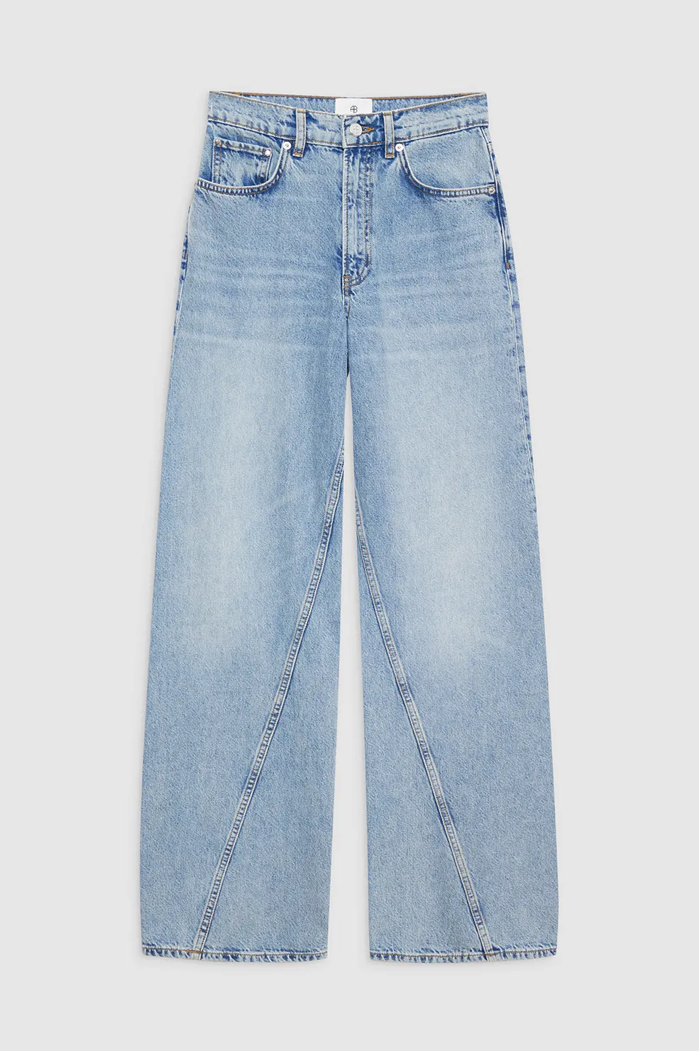 Brie Jean - Pale Azure sold by Anine Bing