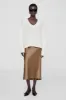 Bar Silk Skirt - Sepia sold by Anine Bing