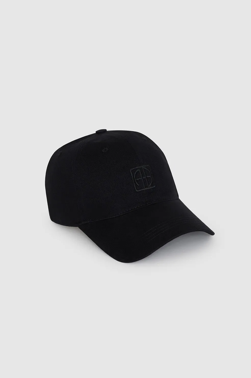 Jeremy Baseball Cap Framed Monogram - Black sold by Anine Bing product image thumbnail 3