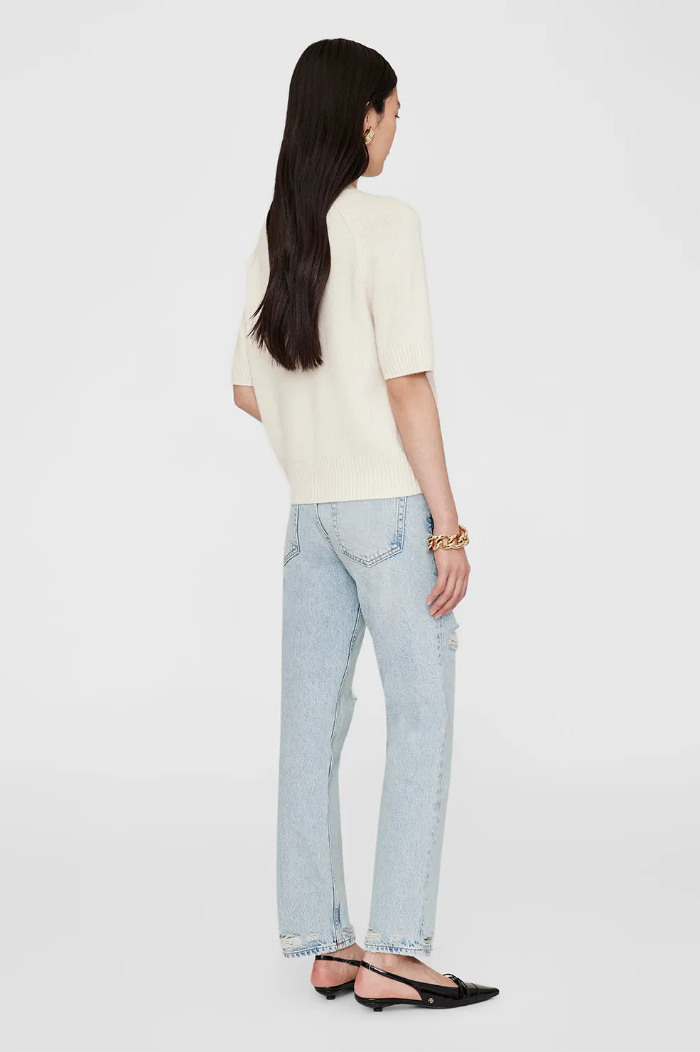 Jackson Sweater - Ivory sold by Anine Bing product image thumbnail 2
