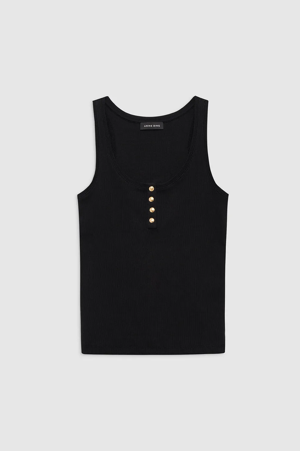 Alessia Tank - Black sold by Anine Bing product image thumbnail 3