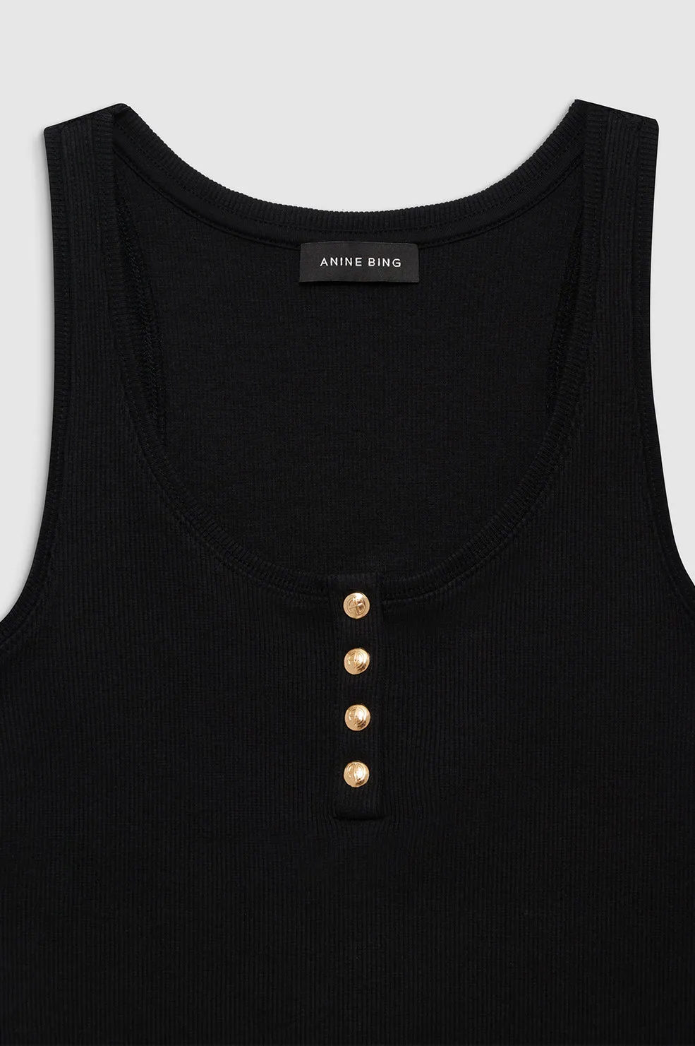 Alessia Tank - Black sold by Anine Bing product image thumbnail 4