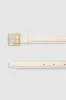 Monogram Belt - Bone And Gold sold by Anine Bing