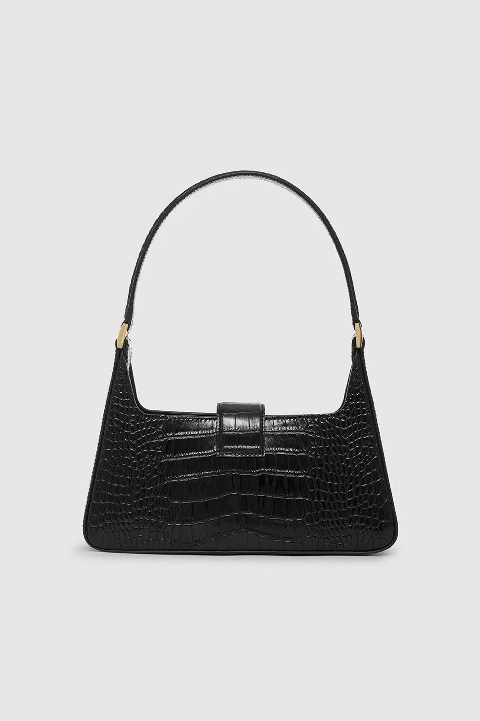 Lou Shoulder Bag - Black Embossed sold by Anine Bing product image thumbnail 3