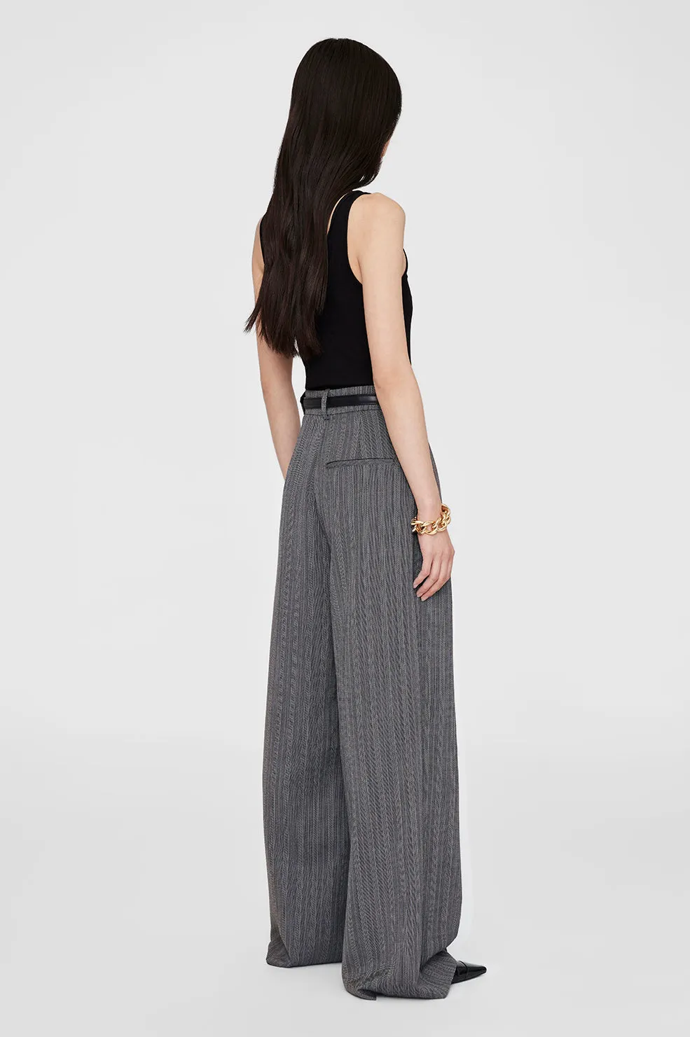 Ginny Bodysuit - Black sold by Anine Bing product image thumbnail 4