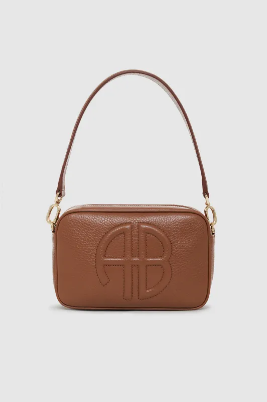 Lili Bag - Cognac Pebbled sold by Anine Bing