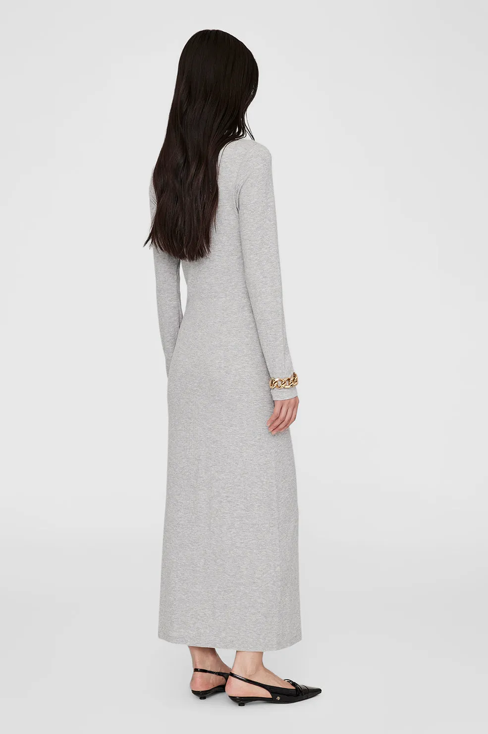 Jo Maxi Dress - Heather Grey sold by Anine Bing product image thumbnail 2