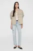 Sawyer Shirt Jacket - Oatmeal sold by Anine Bing