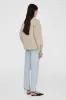 Sawyer Shirt Jacket - Oatmeal sold by Anine Bing