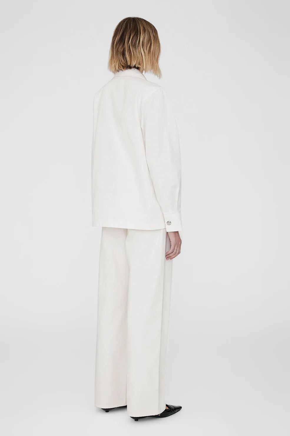 Corey Jacket - Ecru sold by Anine Bing product image thumbnail 2