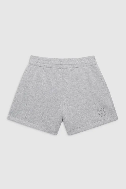 Kam Short Framed Monogram - Heather Grey sold by Anine Bing