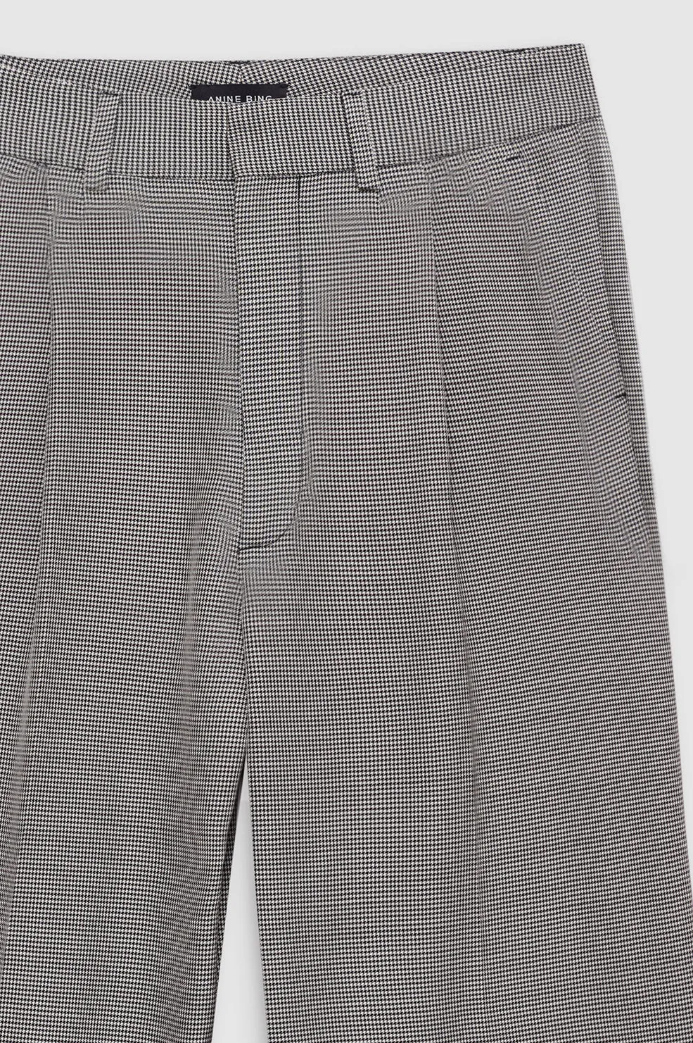 Carrie Pant - Black And White Mini Houndstooth sold by Anine Bing product image thumbnail 2