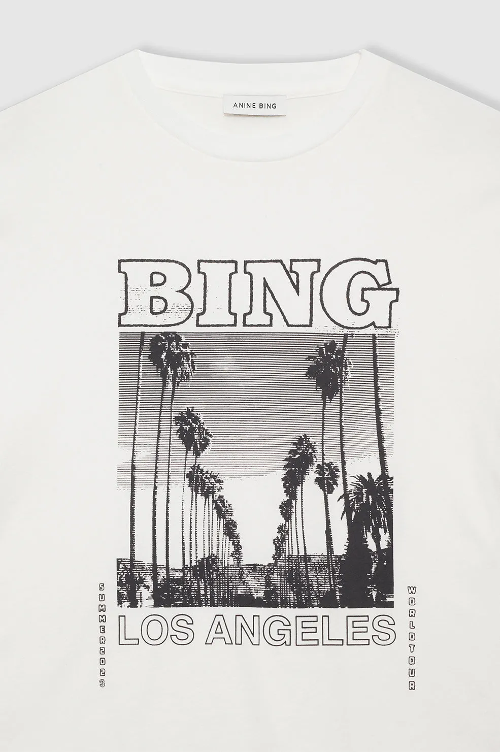 Louis Tee Bing Tour - Ivory sold by Anine Bing product image thumbnail 4