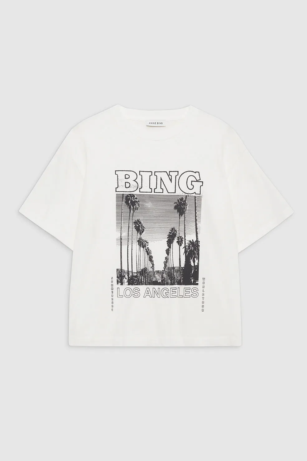Louis Tee Bing Tour - Ivory sold by Anine Bing product image thumbnail 3
