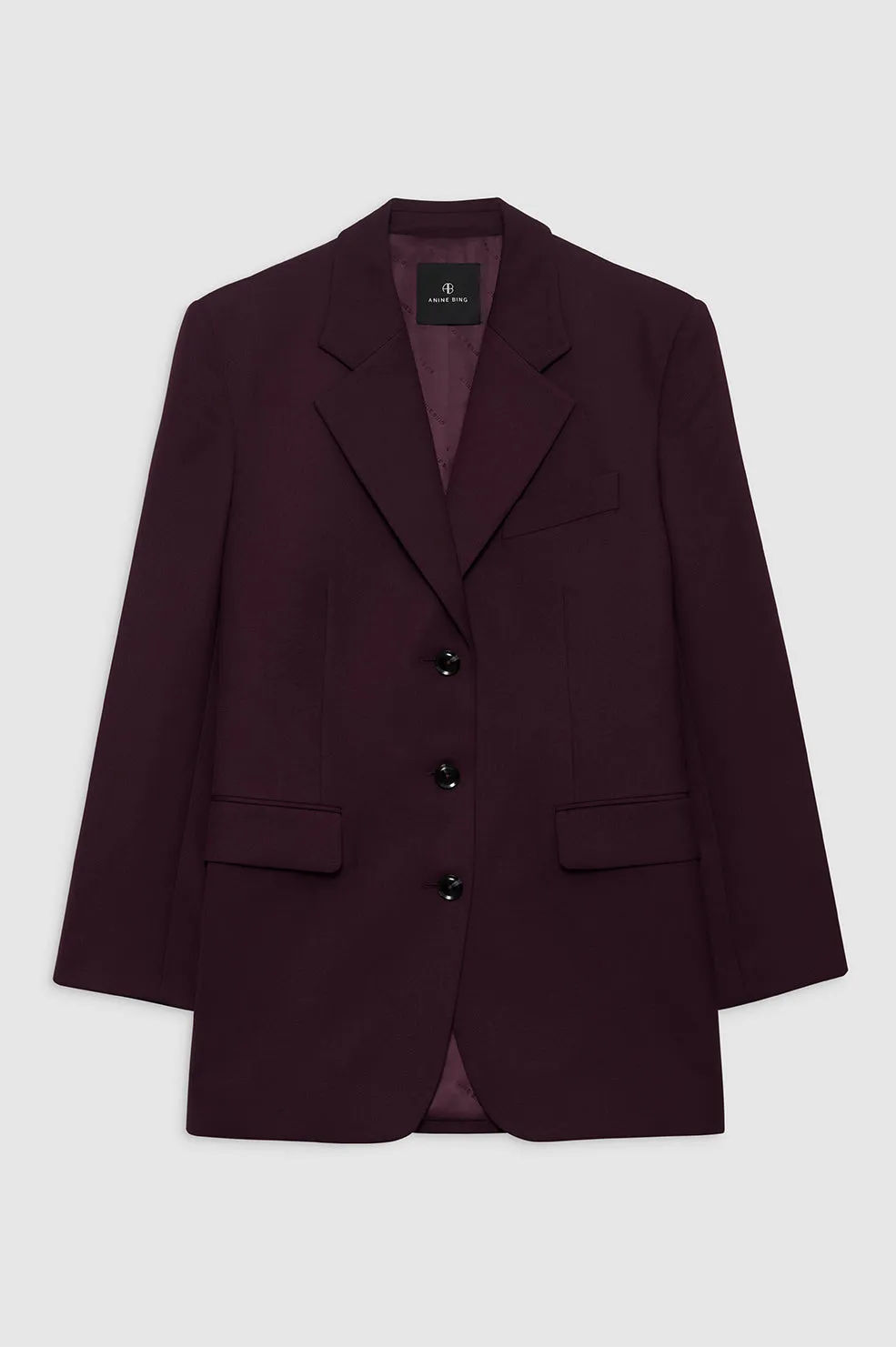 Sara Blazer - Bordeaux sold by Anine Bing product image thumbnail 3