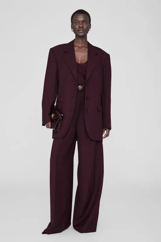 Sara Blazer - Bordeaux sold by Anine Bing
