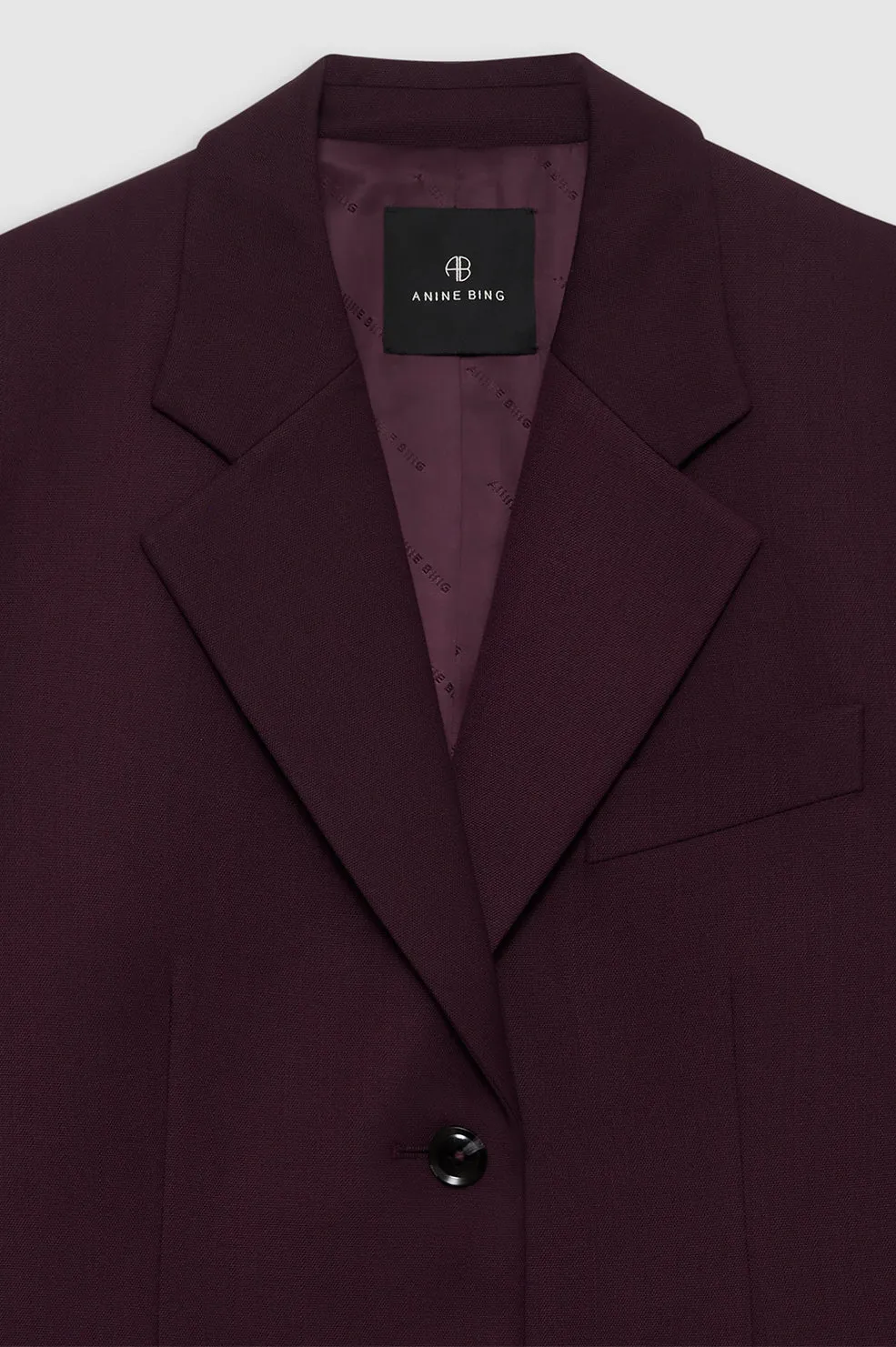 Sara Blazer - Bordeaux sold by Anine Bing product image thumbnail 4