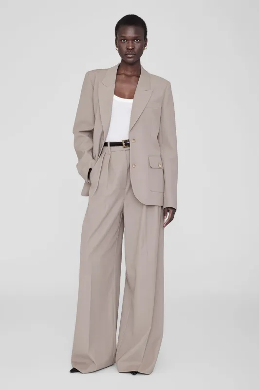 Emy Blazer - Taupe sold by Anine Bing