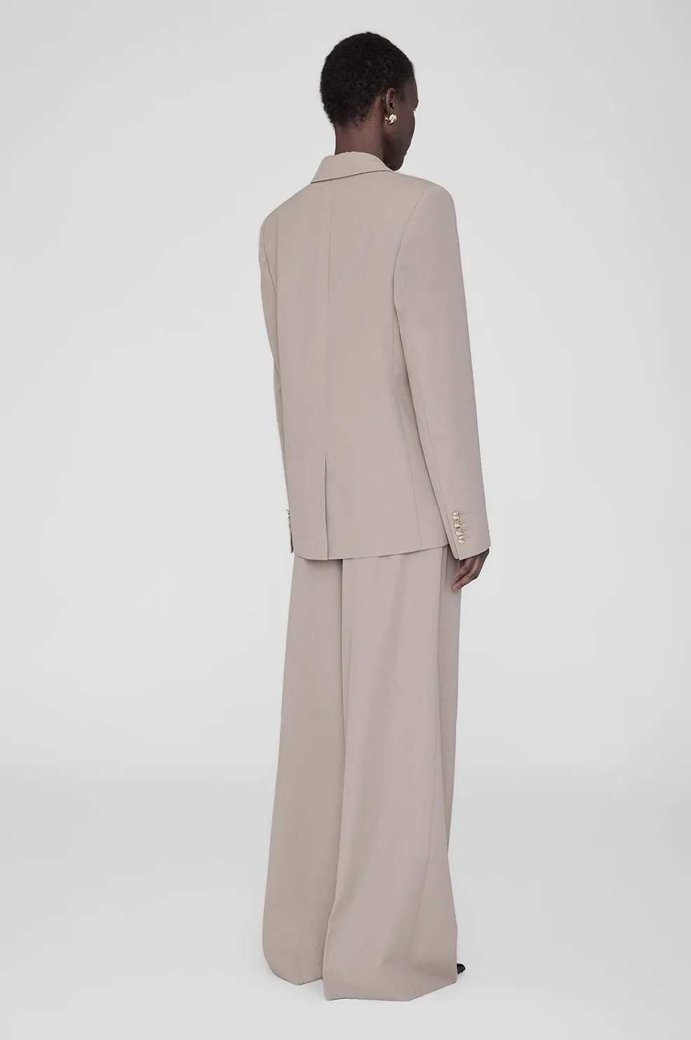 Emy Blazer - Taupe sold by Anine Bing product image thumbnail 2