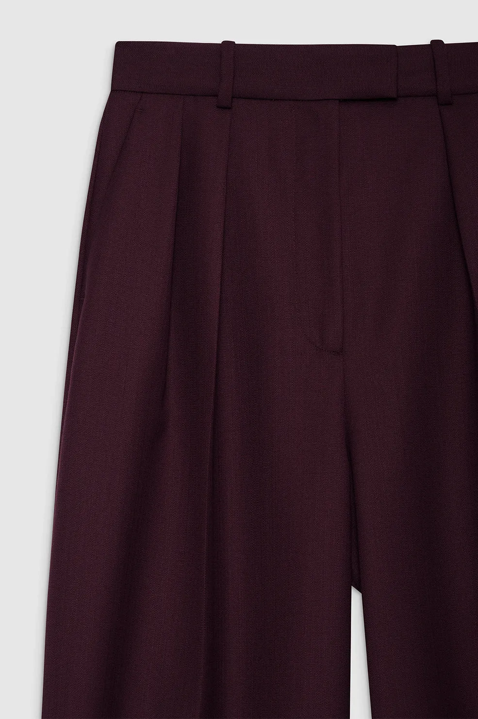 Lou Trouser - Bordeaux sold by Anine Bing product image thumbnail 4