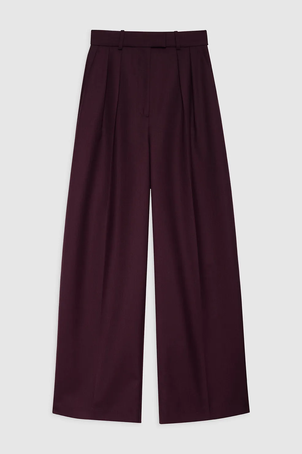 Lou Trouser - Bordeaux sold by Anine Bing product image thumbnail 3
