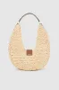 Lou Bag Monogram - Natural With Cognac sold by Anine Bing