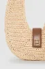 Lou Bag Monogram - Natural With Cognac sold by Anine Bing
