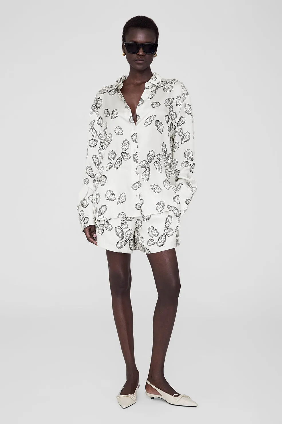 Kam Short - Bone Oyster sold by Anine Bing