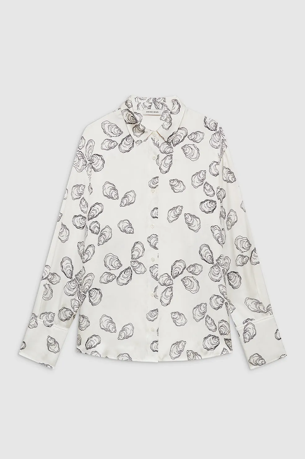 Avalon Shirt - Bone Oyster sold by Anine Bing product image thumbnail 3
