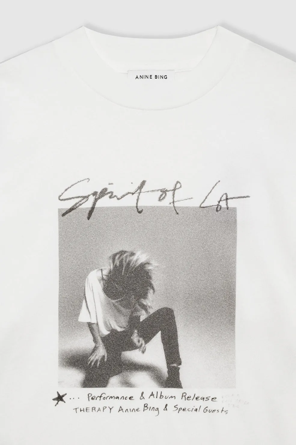 Ashton Tee Spirit - Ivory sold by Anine Bing product image thumbnail 4