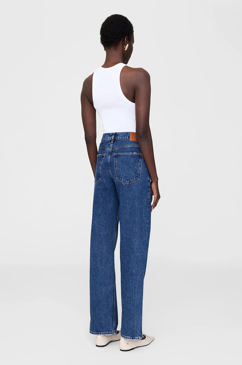 Roy Jean 31" - Clean Indigo Denim sold by Anine Bing product image thumbnail 2