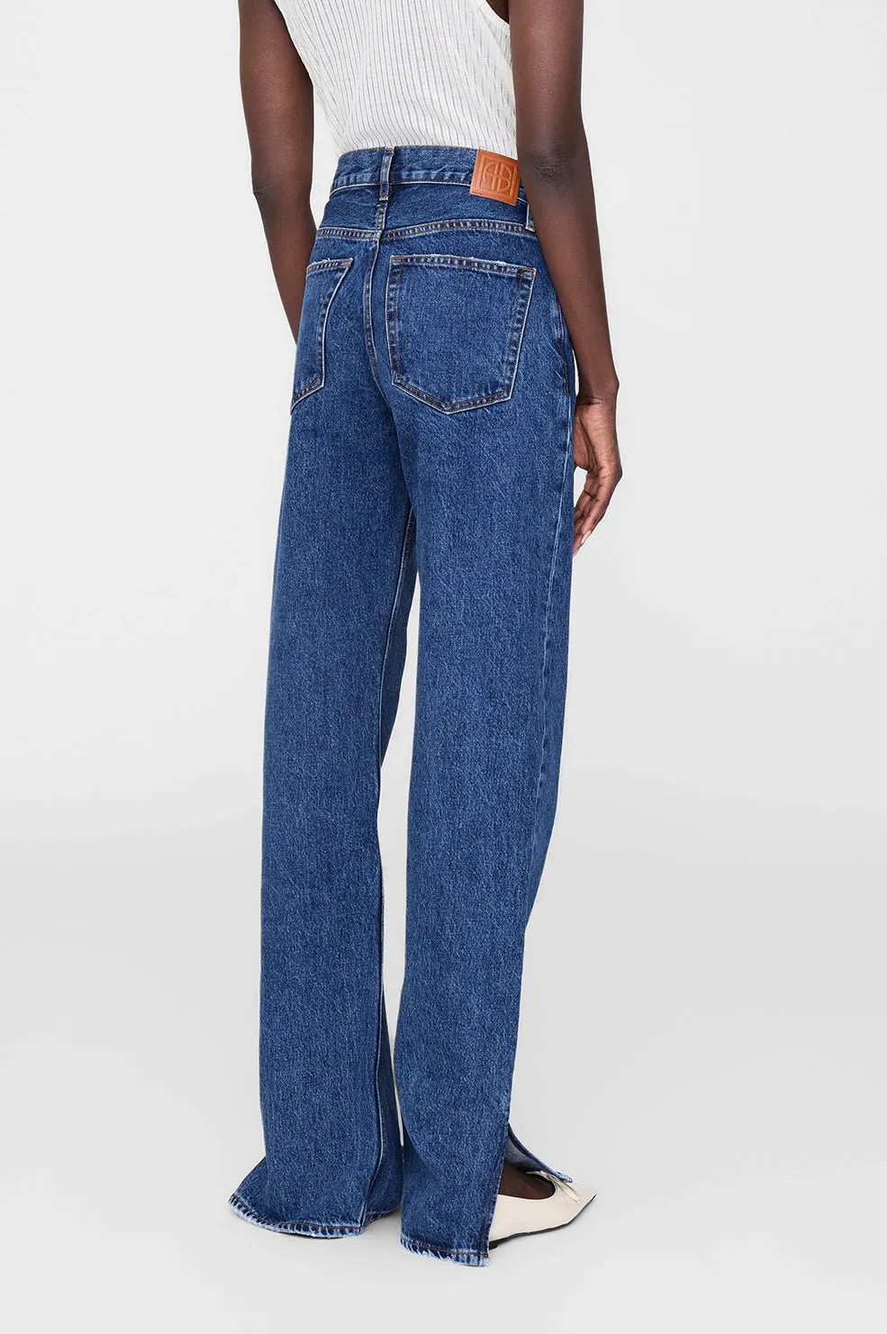 Roy Jean 34" - Clean Indigo Denim sold by Anine Bing product image thumbnail 4