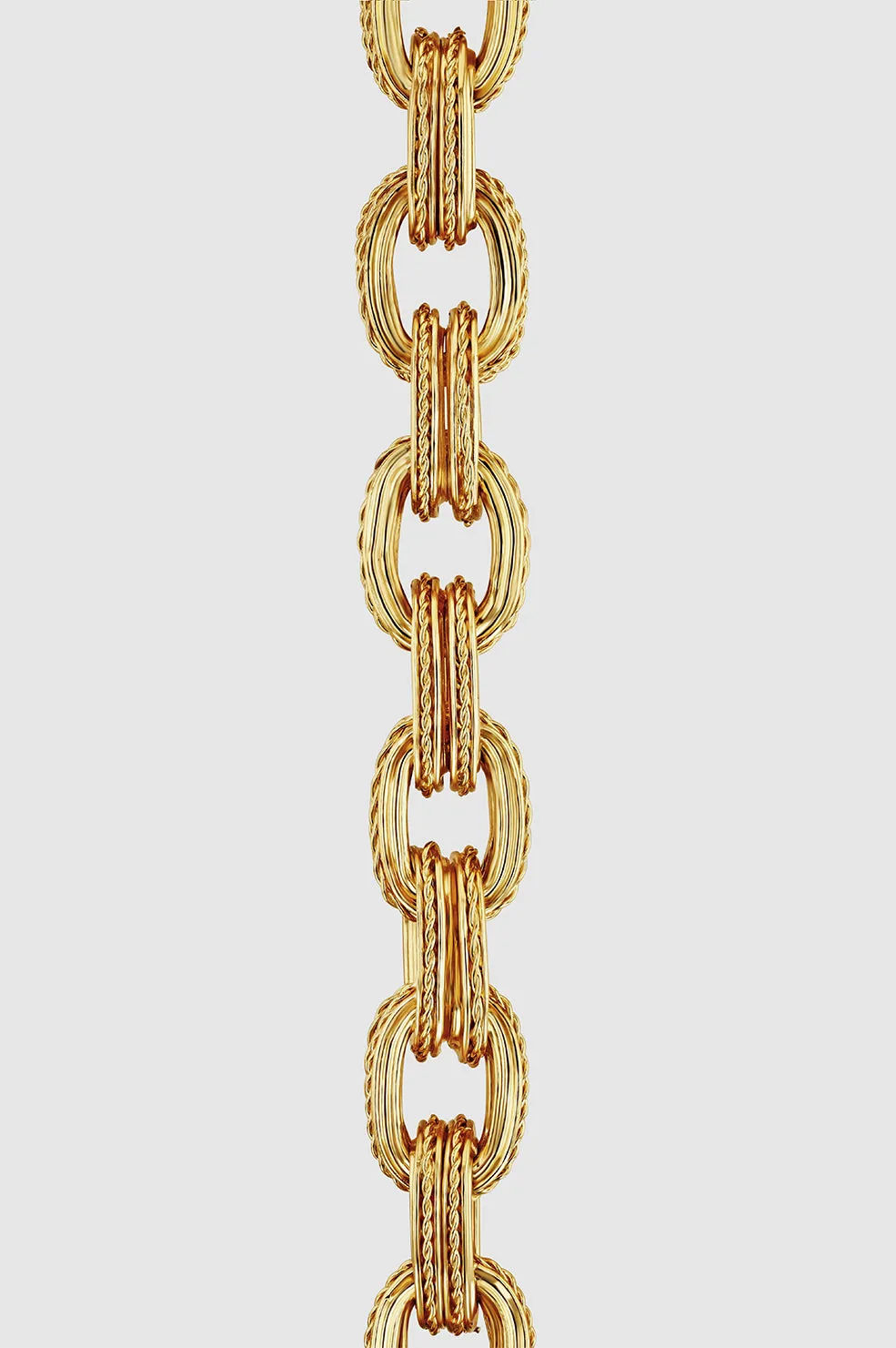 Double Link Chain Bracelet - Gold sold by Anine Bing product image thumbnail 4