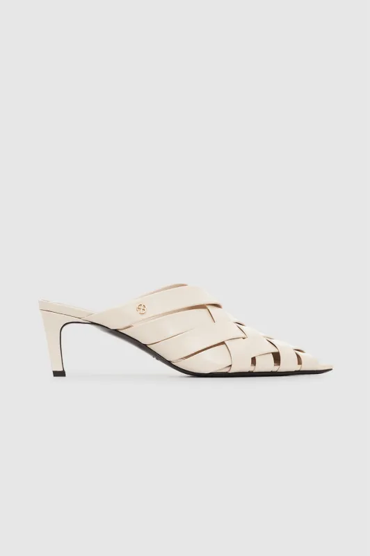 Eve Mules - Bone sold by Anine Bing
