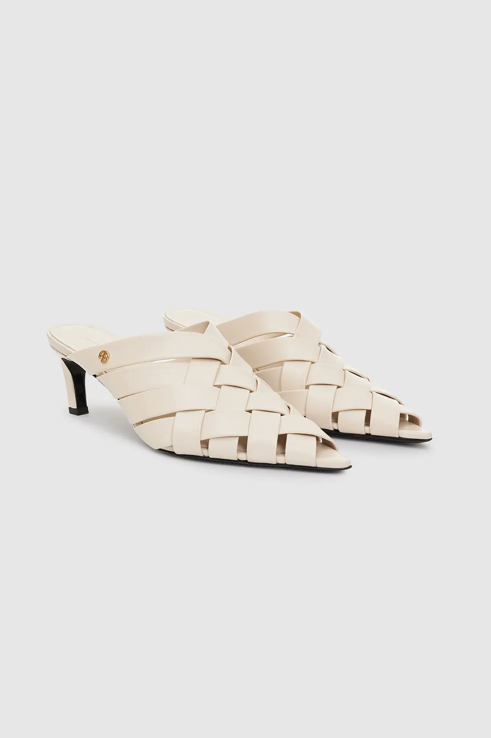 Eve Mules - Bone sold by Anine Bing product image thumbnail 4