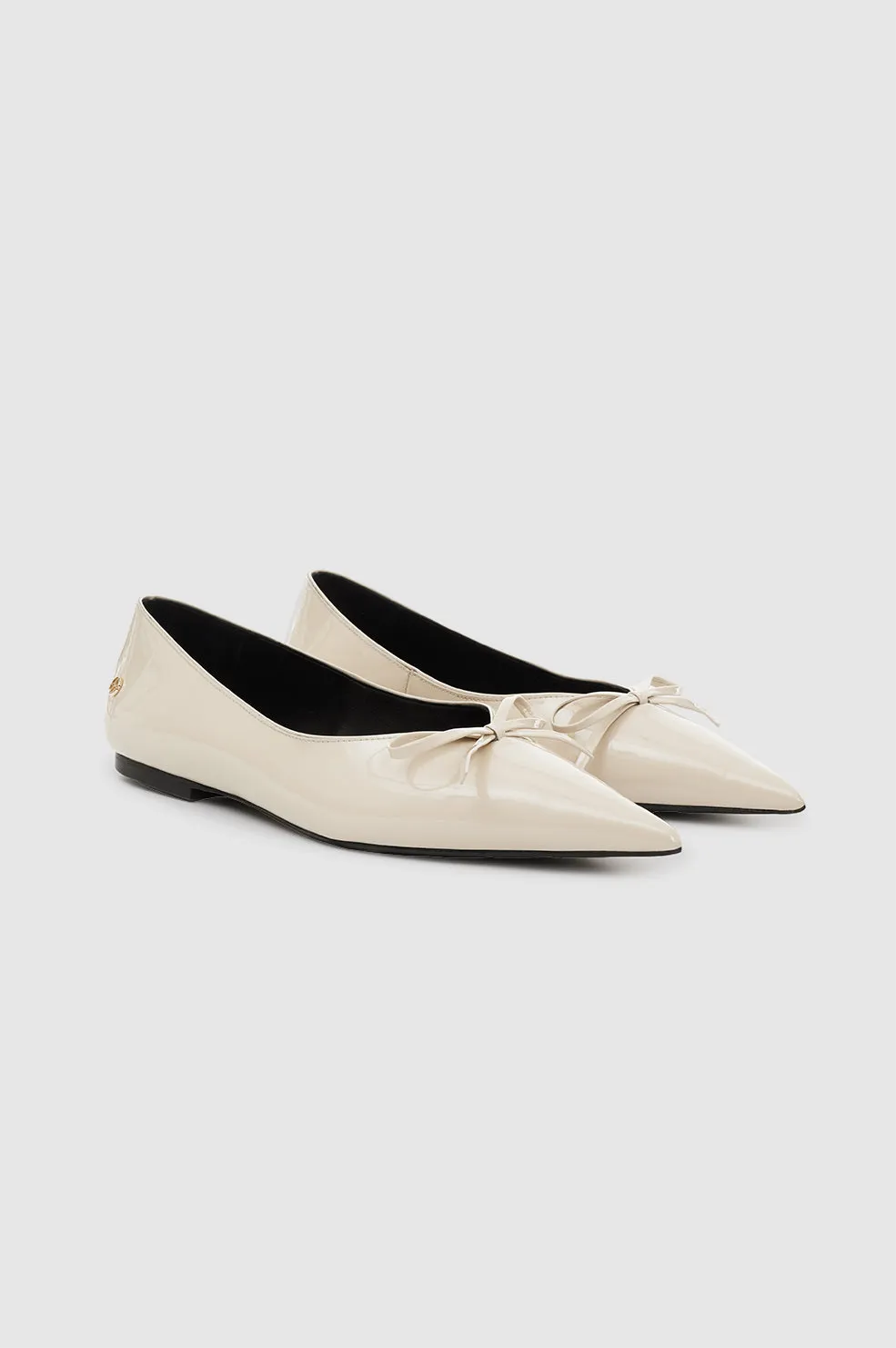 Hilda Flats - Bone Patent sold by Anine Bing product image thumbnail 4