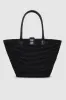 Lou Tote Monogram - Black sold by Anine Bing