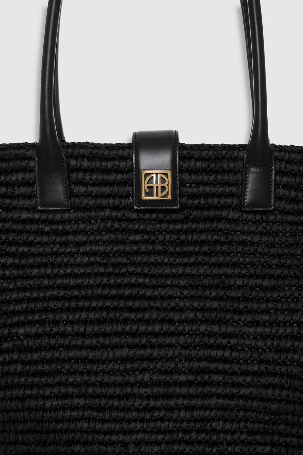 Lou Tote Monogram - Black sold by Anine Bing product image thumbnail 5