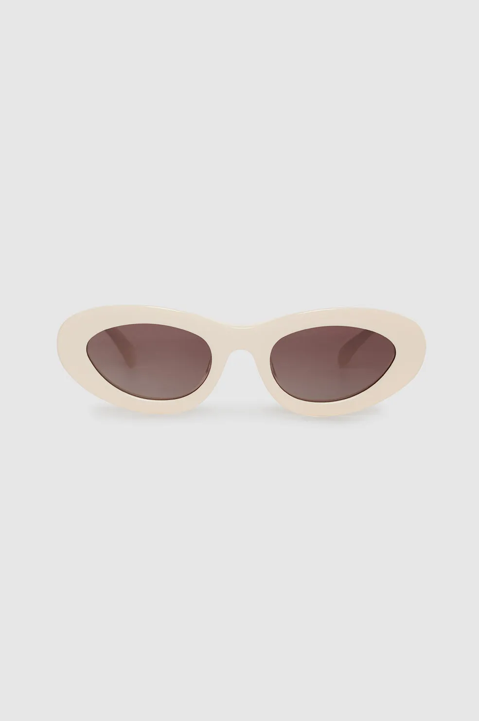 Roma Sunglasses - Bone sold by Anine Bing