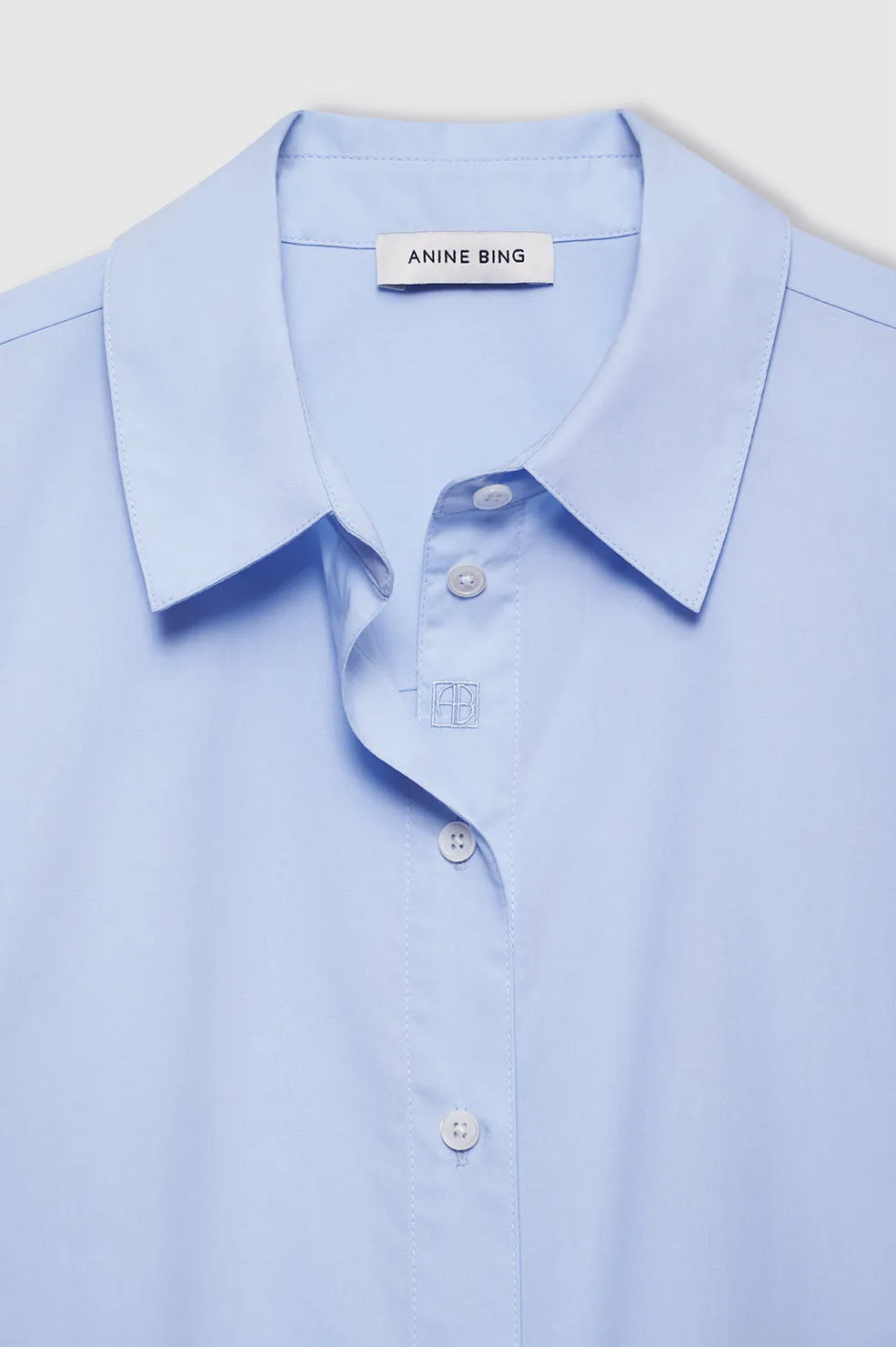 Essie Shirt - Blue sold by Anine Bing product image thumbnail 4