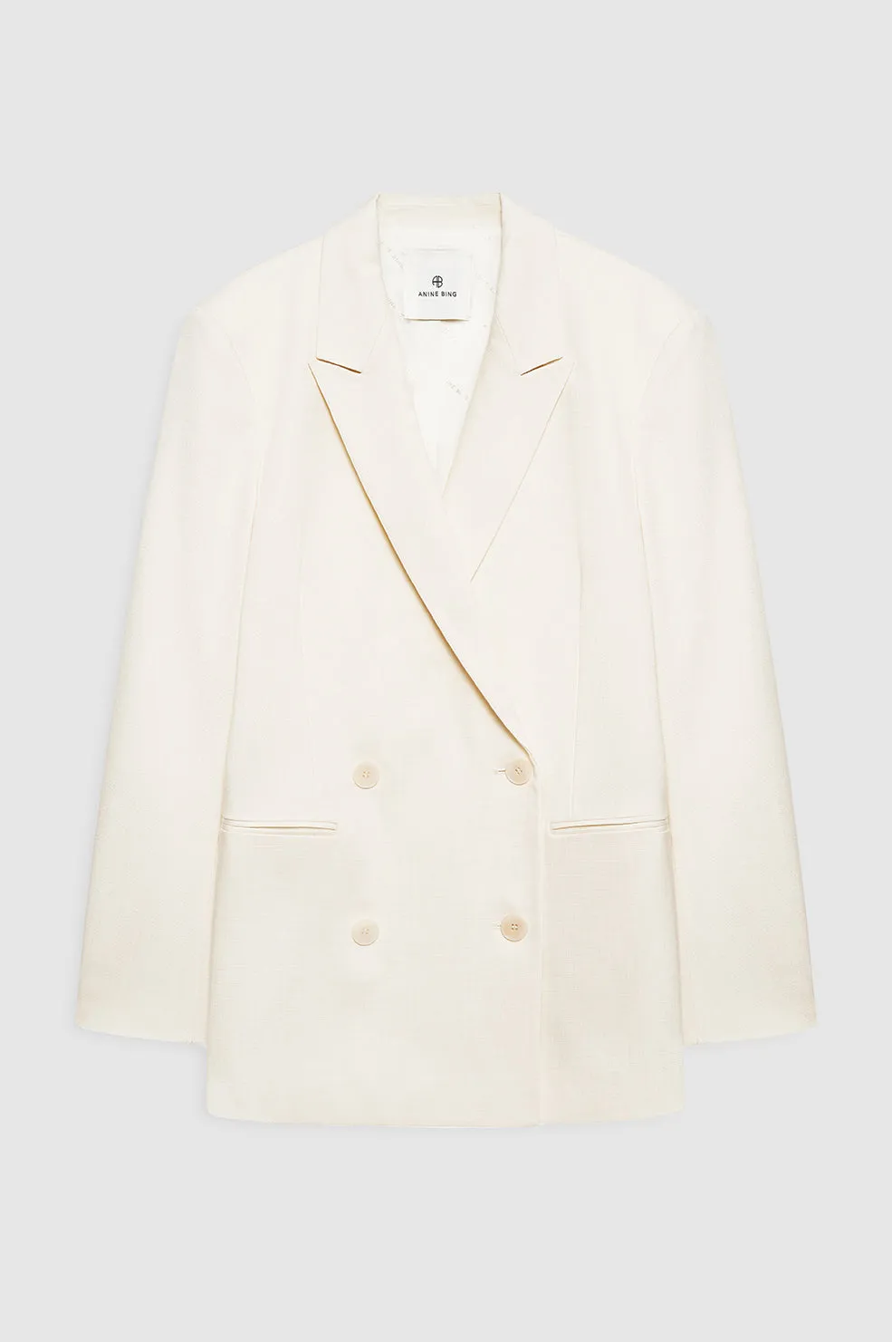 Jasmine Blazer - Cream sold by Anine Bing product image thumbnail 3