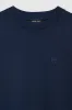 Miles Sweatshirt Framed Monogram - Washed Navy sold by Anine Bing