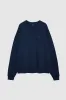 Miles Sweatshirt Framed Monogram - Washed Navy sold by Anine Bing