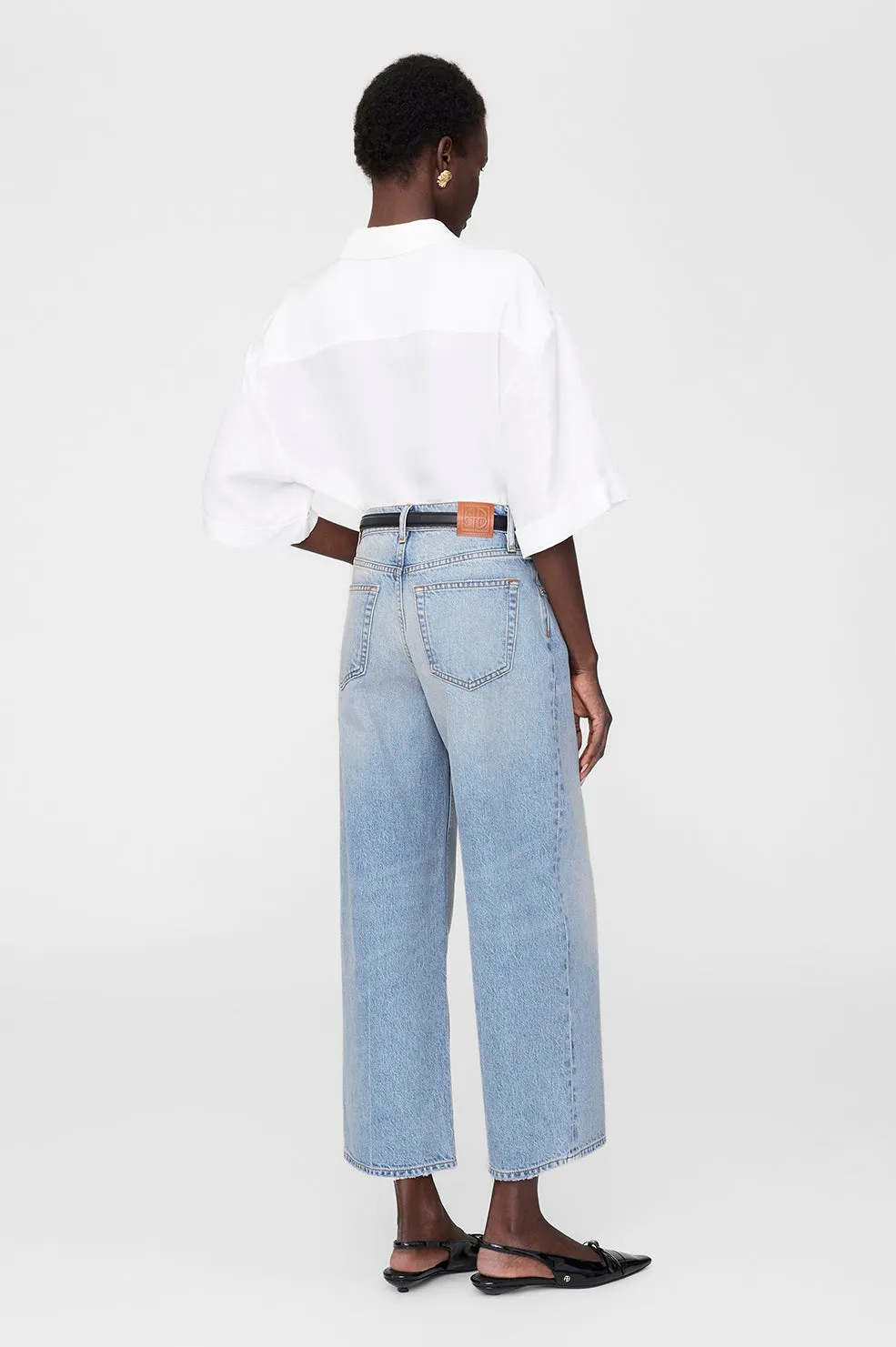 Coco Shirt - Ivory sold by Anine Bing product image thumbnail 4