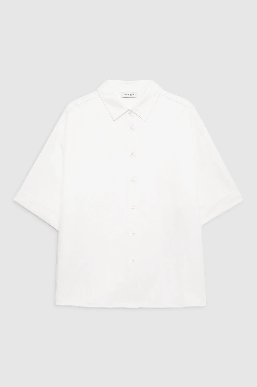 Coco Shirt - Ivory sold by Anine Bing