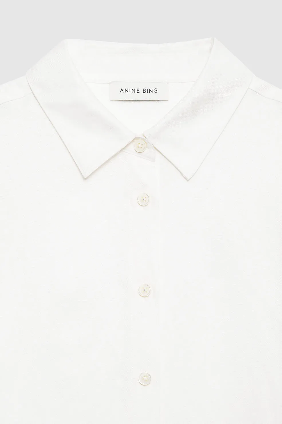 Coco Shirt - Ivory sold by Anine Bing product image thumbnail 2